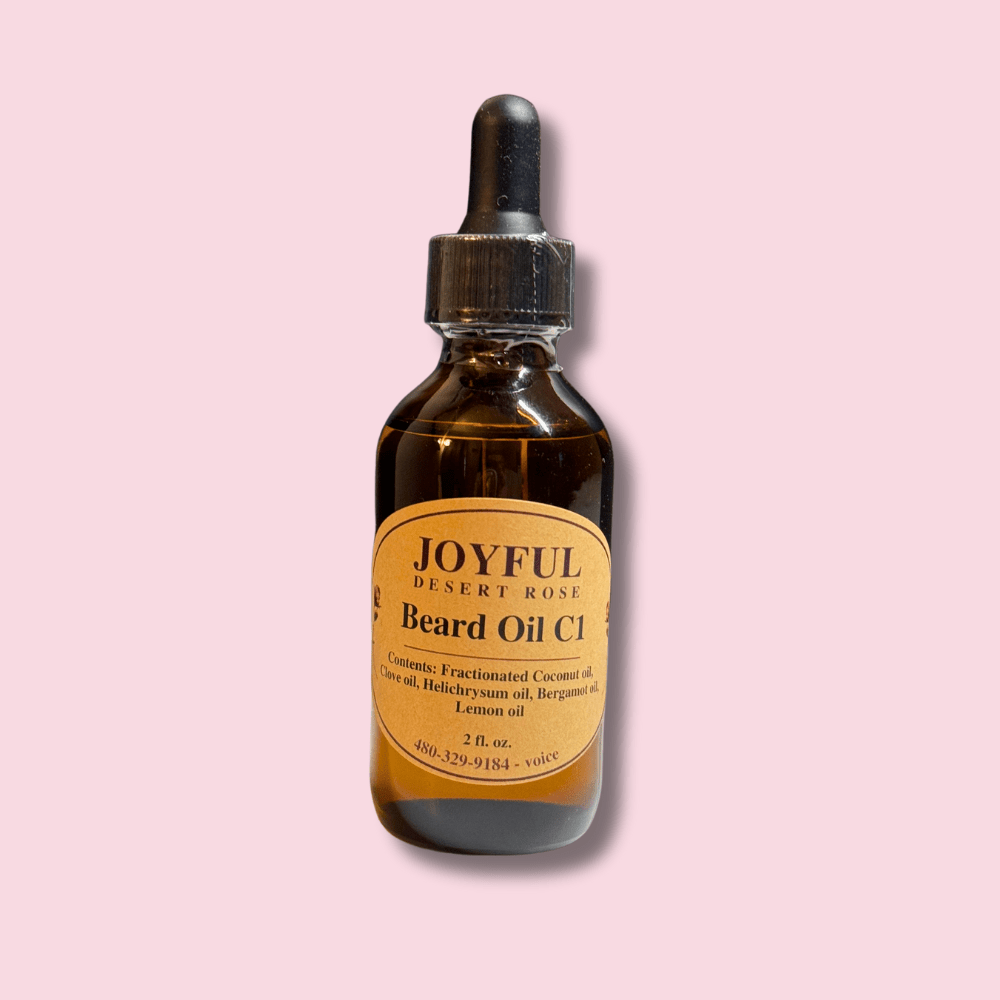 Beard Oil - C1 - Joyful Desert Rose