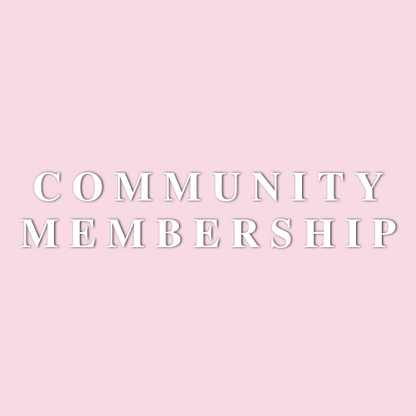 Community Membership - Joyful Desert Rose